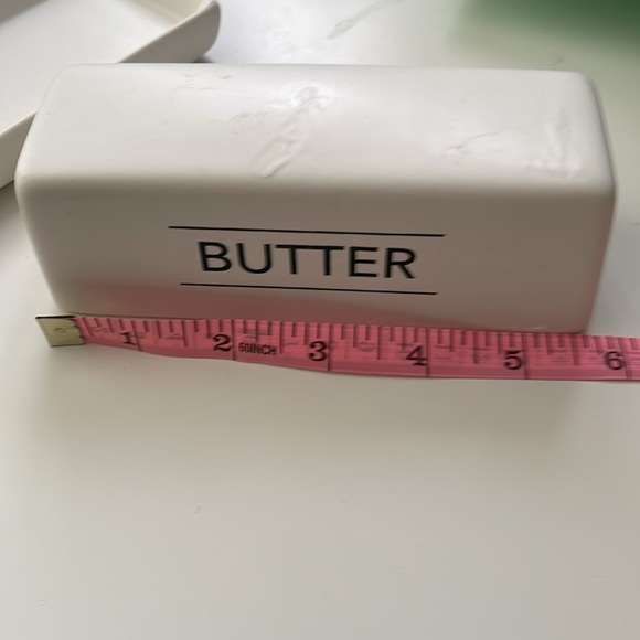 Pier One Bouclair ceramic butter dish - Picture 11 of 13